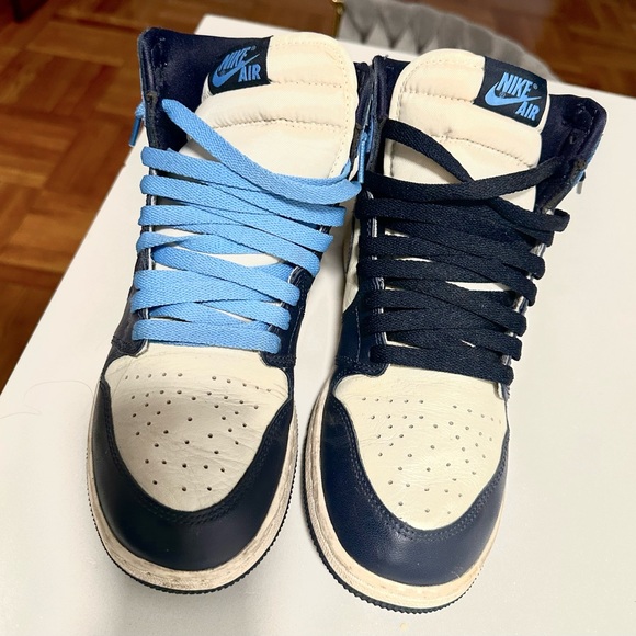 Jordan 1 Retro High Obsidian(GS) - Picture 1 of 5